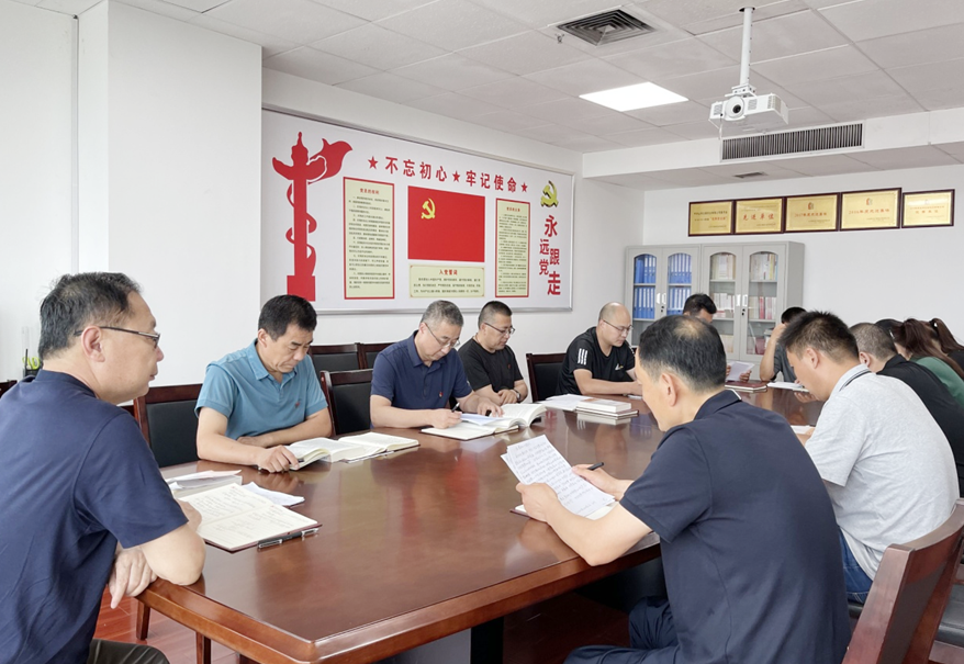党史学习教育专栏｜听泉鉴鲍
临沂分公司党支部召开党史学习心得体会交流研讨会