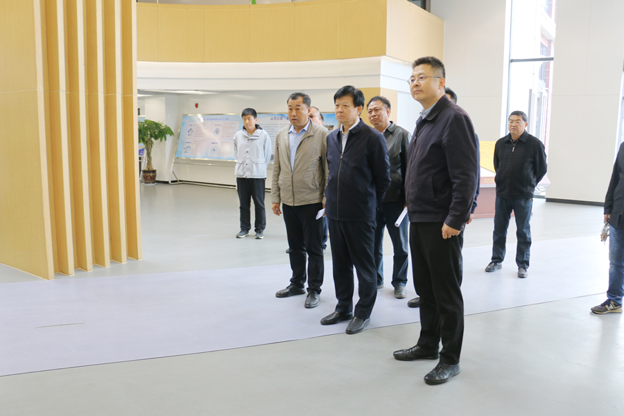 集团董事长张志华赴实业公司泰安听泉鉴鲍资产项目调研指导融合创新工作